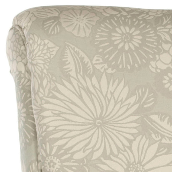 Safavieh Hazina Club Chair – Elegant Cotton-Linen Accent Chair With Classic Roll-Arm Design For Any Space Espresso MCR1002B