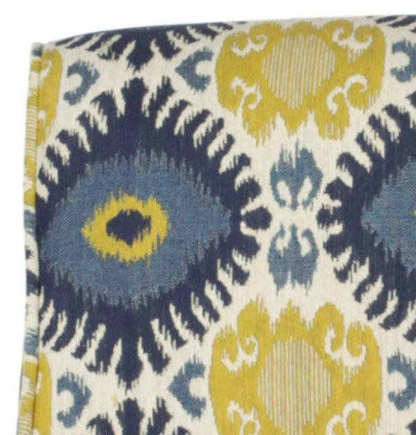Safavieh Lisimba Bold Armless Club Chair With Tribal Pattern Upholstery For Stylish Living Room Accent MCR1003A