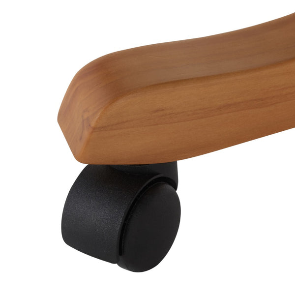 Safavieh Scarlet Desk Chair - Glamorous Leopard Print Upholstered Office Chair With Rolling Espresso Base White / Blue MCR1028G