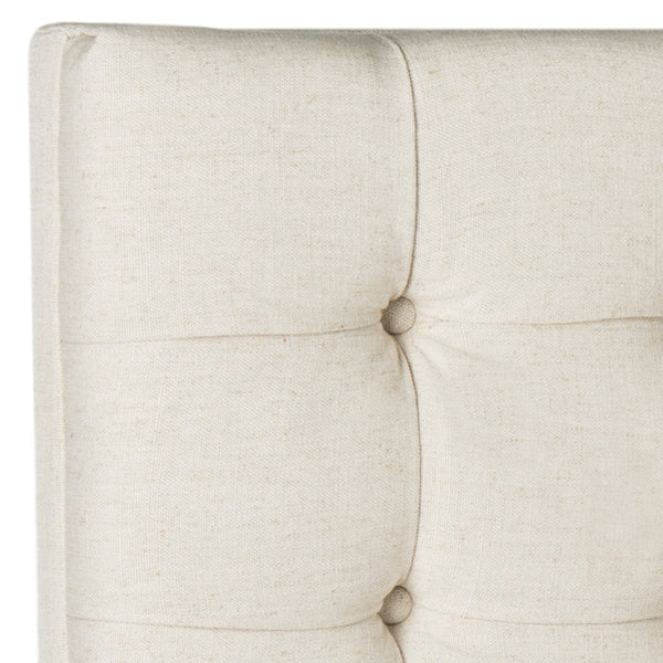 Safavieh LAMAR King Headboard in Wheat - Elegant Upholstered Design for Modern & Classic Bedroom Styles MCR4021G