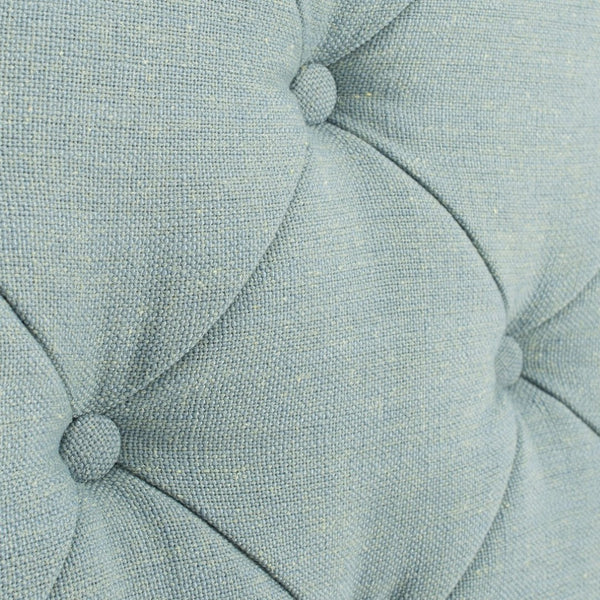 Safavieh AREBELLE Sky Blue Queen Headboard - Elegant Upholstered Design for Modern & Classic Bedrooms MCR4036B