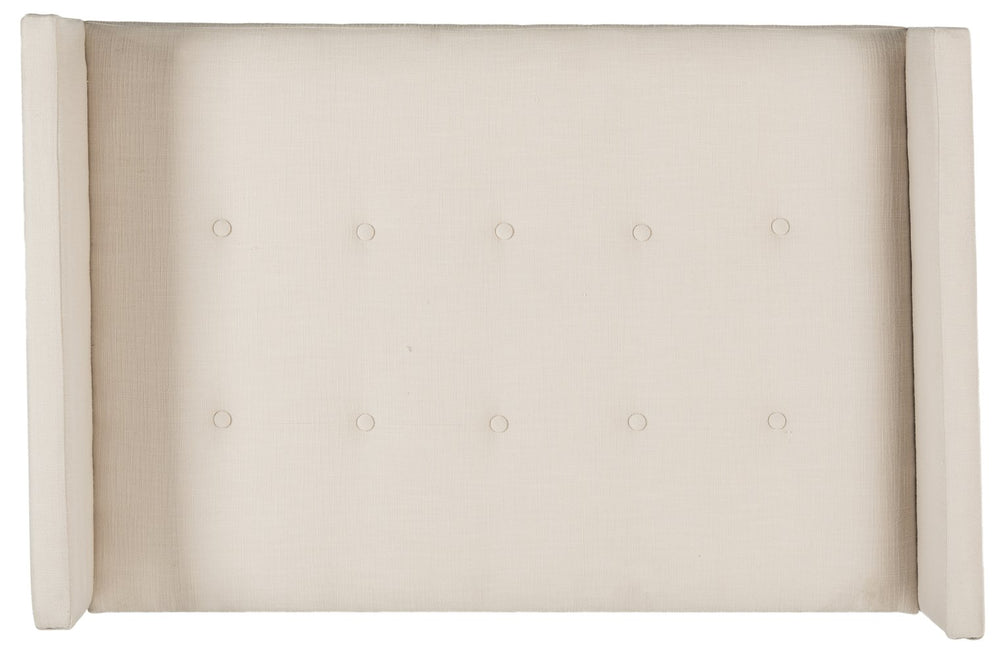 Safavieh Damon Twin Headboard – Elevate Your Bedroom Style With Elegant Design And Timeless Neutral Finish Oyster  Mcr4046a-t