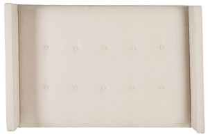 Safavieh Damon Twin Headboard – Elevate Your Bedroom Style With Elegant Design And Timeless Neutral Finish Oyster  Mcr4046a-t