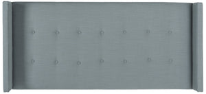 Safavieh Damon Twin Headboard – Elevate Your Bedroom Style With Elegant Design And Timeless Neutral Finish Blue  Mcr4046c-f