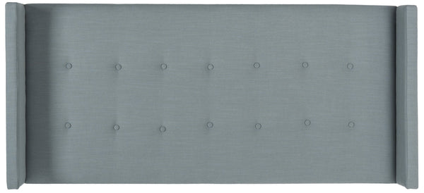 Safavieh Damon Twin Headboard – Elevate Your Bedroom Style With Elegant Design And Timeless Neutral Finish Blue  Mcr4046c-f