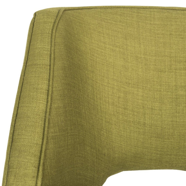 Safavieh Duffy Chair - Scandinavian-Inspired Accent With Sweet Pea Green Upholstery For Modern Comfort & Style MCR4205A