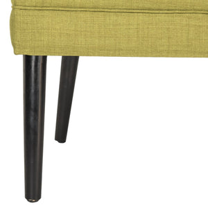 Safavieh Duffy Chair - Scandinavian-Inspired Accent With Sweet Pea Green Upholstery For Modern Comfort & Style MCR4205A