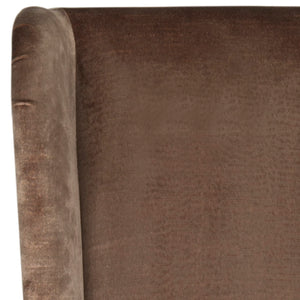 Safavieh Becall Velvet Dining Chair - Luxurious Dark Champagne Upholstery & Ergonomic Design For Comfort MCR4501A