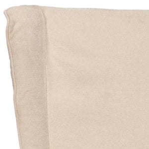 Safavieh Becall 20''H Slipcover Dining Chair - Elegant Cream Linen, Cherry Mahogany Legs For Timeless Style Creme MCR4501C