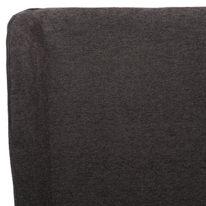 Safavieh Becall 20''H Slipcover Dining Chair - Elegant Cream Linen, Cherry Mahogany Legs For Timeless Style Grey MCR4501D