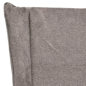 Safavieh Becall 20''H Slipcover Dining Chair - Elegant Cream Linen, Cherry Mahogany Legs For Timeless Style Grey MCR4501D