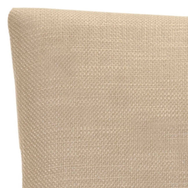 Safavieh Becca 19''H Elegant Upholstered Dining Chair With Leather Back And Birch Legs For Stylish Comfort MCR4502F