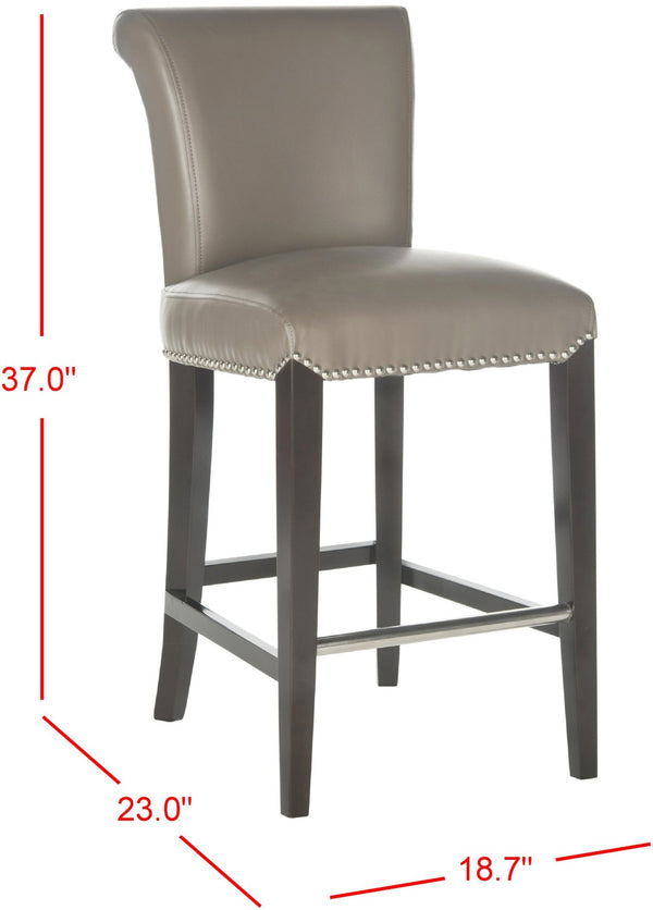 Safavieh Seth Counter Stool - Modern Classic Design With Ergonomic Support For Stylish Kitchens And Bars Clay MCR4509F