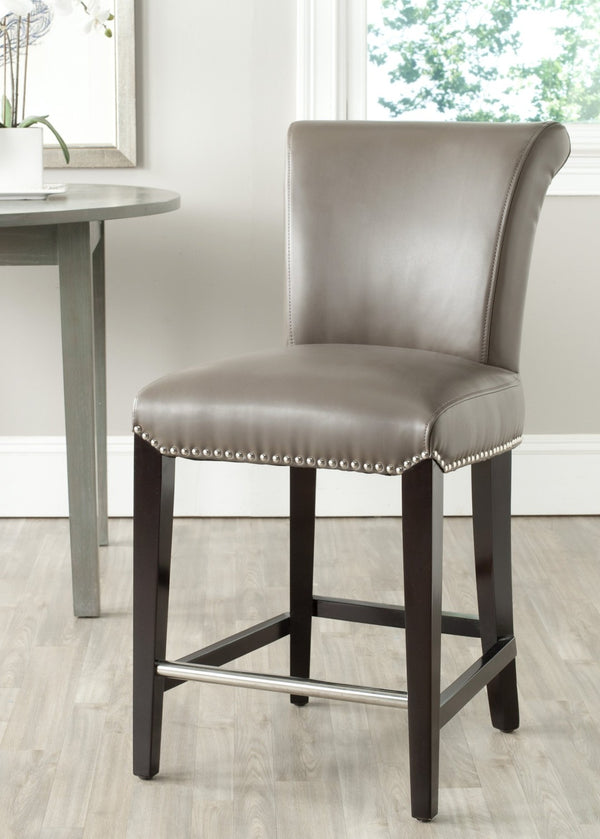 Safavieh Seth Counter Stool - Modern Classic Design With Ergonomic Support For Stylish Kitchens And Bars Clay MCR4509F