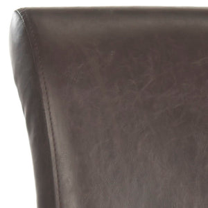 Safavieh Seth Counter Stool - Modern Classic Design With Ergonomic Support For Stylish Kitchens And Bars Antique Brown MCR4509G