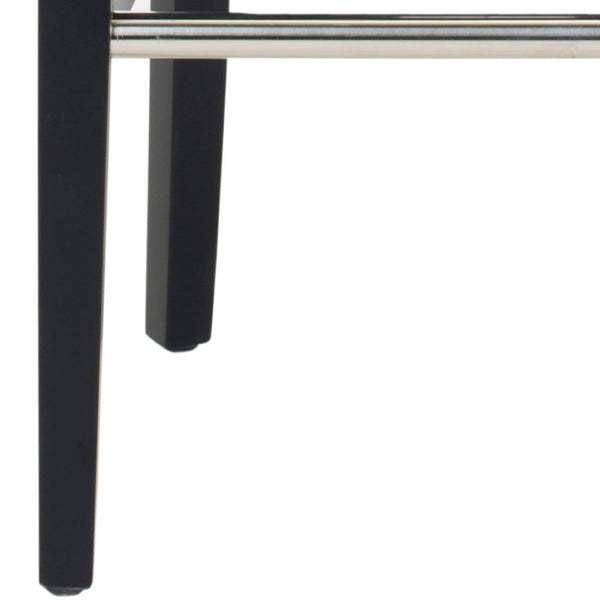 Safavieh Seth Bar Stool - Timeless Comfort And Style With Durable Birch Frame And Easy-Care Leather Upholstery Brown MCR4510B