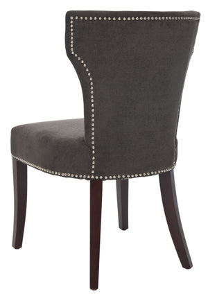 Safavieh Ryan Dining Chair In Bark Fabric - Stylish Comfort For Modern Dining Spaces, Elegant Design & Durability Bark 100% Polyester Mcr4513c