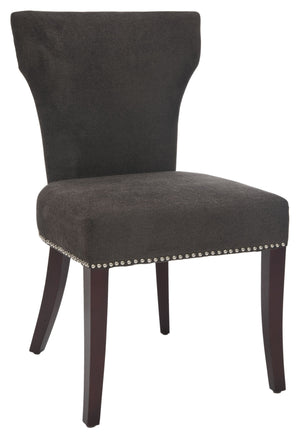 Safavieh Ryan Dining Chair In Bark Fabric - Stylish Comfort For Modern Dining Spaces, Elegant Design & Durability Bark 100% Polyester Mcr4513c