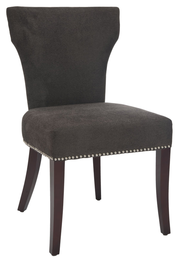 Safavieh Ryan Dining Chair In Bark Fabric - Stylish Comfort For Modern Dining Spaces, Elegant Design & Durability Bark 100% Polyester Mcr4513c