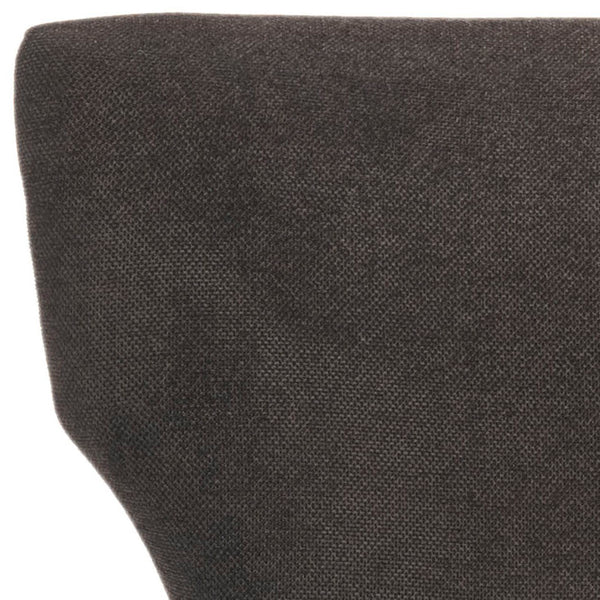 Safavieh Ryan Dining Chair In Bark Fabric - Stylish Comfort For Modern Dining Spaces, Elegant Design & Durability Bark 100% Polyester Mcr4513c