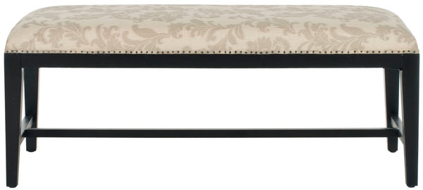 Safavieh Zambia Bench Taupe And Beige Print  Mcr4533e