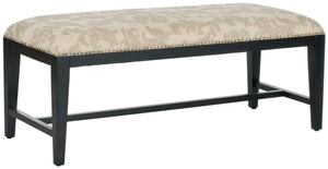 Safavieh Zambia Bench Taupe And Beige Print  Mcr4533e