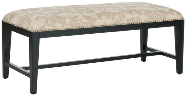 Safavieh Zambia Bench Taupe And Beige Print  Mcr4533e