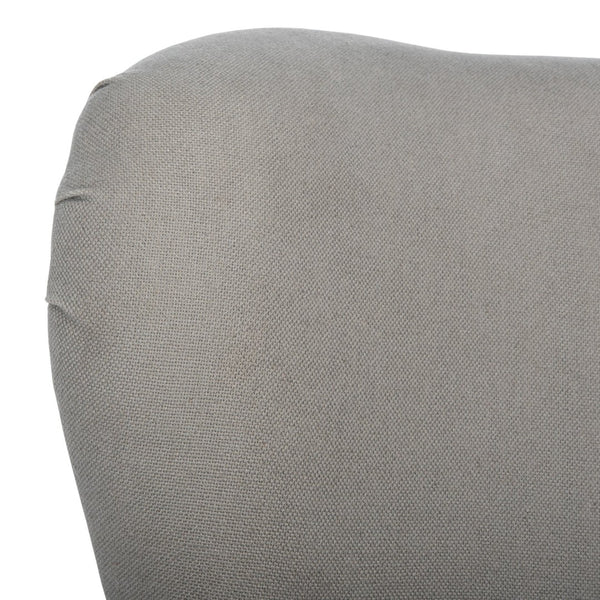 Safavieh Jenny Accent Chair In Sea Mist Linen With Brass Nail Heads – Elegant Comfort For Any Room MCR4543C