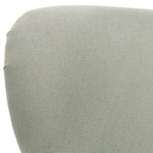 Safavieh Jenny Accent Chair In Sea Mist Linen With Brass Nail Heads – Elegant Comfort For Any Room MCR4543C