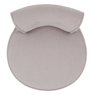 Safavieh Georgia Vanity Stool - Elegant Button-Tufted Design With Birch Legs For Chic Comfort In Any Space Taupe MCR4546A