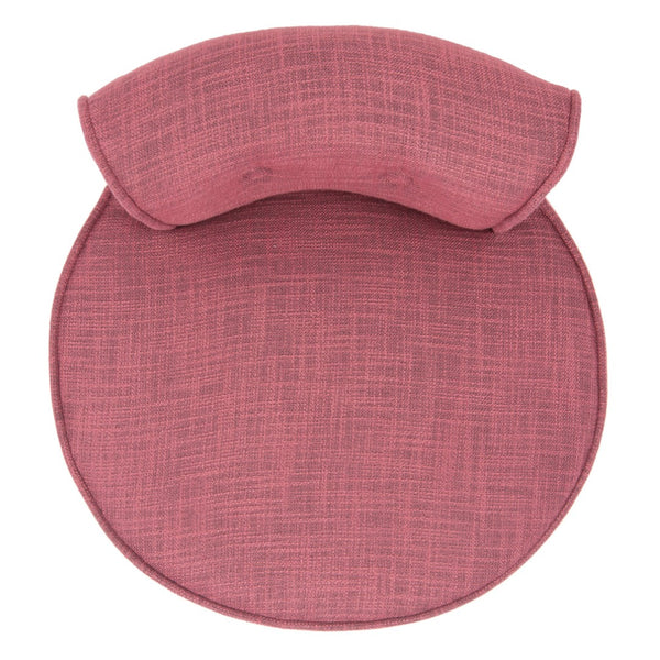 Safavieh Georgia Vanity Stool - Elegant Button-Tufted Design With Birch Legs For Chic Comfort In Any Space Rose MCR4546C