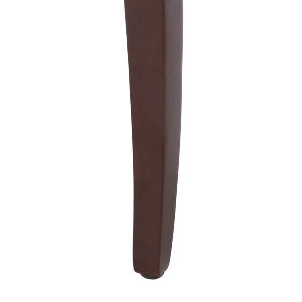 Safavieh Georgia Vanity Stool - Elegant Button-Tufted Design With Birch Legs For Chic Comfort In Any Space Stone MCR4546D