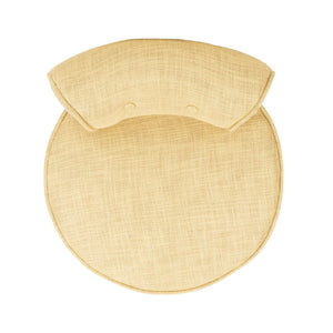 Safavieh Georgia Vanity Stool - Elegant Button-Tufted Design With Birch Legs For Chic Comfort In Any Space Gold MCR4546E