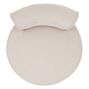 Safavieh Georgia Vanity Stool - Elegant Button-Tufted Design With Birch Legs For Chic Comfort In Any Space Beige MCR4546G