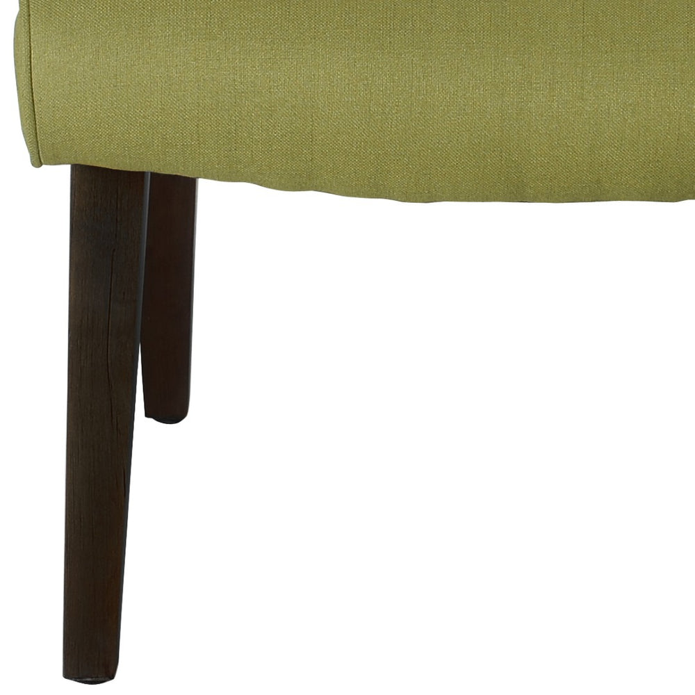 Safavieh Mandell Accent Chair - Vintage-Inspired Button-Tufted Design In Sweet Pea Green For Modern Spaces MCR4552C