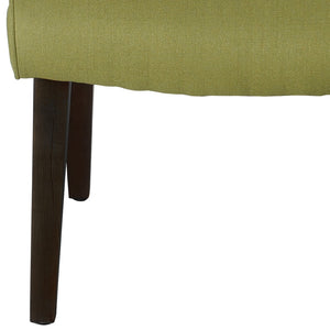 Safavieh Mandell Accent Chair - Vintage-Inspired Button-Tufted Design In Sweet Pea Green For Modern Spaces MCR4552C