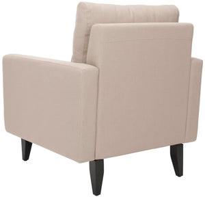 Safavieh Mid Century Modern Caleb Club Chair - Plush Comfort With Timeless Design For Stylish Living Spaces MCR4569B
