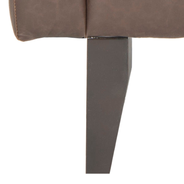 Safavieh Mid Century Modern Caleb Club Chair – Elegant Design, Plush Comfort, Perfect For Any Living Space Antique Brown MCR4569C