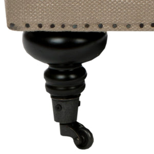 Safavieh Chloe Club Chair - Luxurious Antique Gold Viscose Accent Chair With Birchwood Legs & Casters MCR4571D