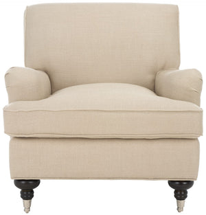 Safavieh Chloe Club Chair Antique Gold MCR4571M