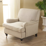 Safavieh Chloe Club Chair Antique Gold MCR4571M