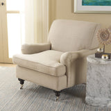 Safavieh Chloe Club Chair Antique Gold MCR4571M