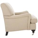 Safavieh Chloe Club Chair Antique Gold MCR4571M