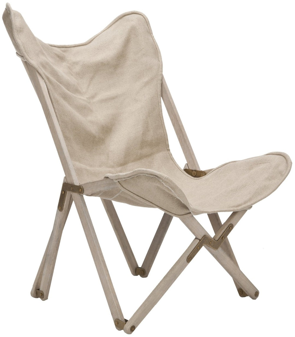 Safavieh Stuart Vintage-Inspired Side Chair - Modern Comfort With Distressed Frame & Antique Brass Hardware Wheat Beige MCR4578A