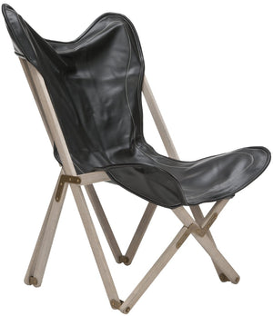 Safavieh Stuart Vintage-Inspired Side Chair - Modern Comfort With Distressed Frame & Antique Brass Hardware Black MCR4578B