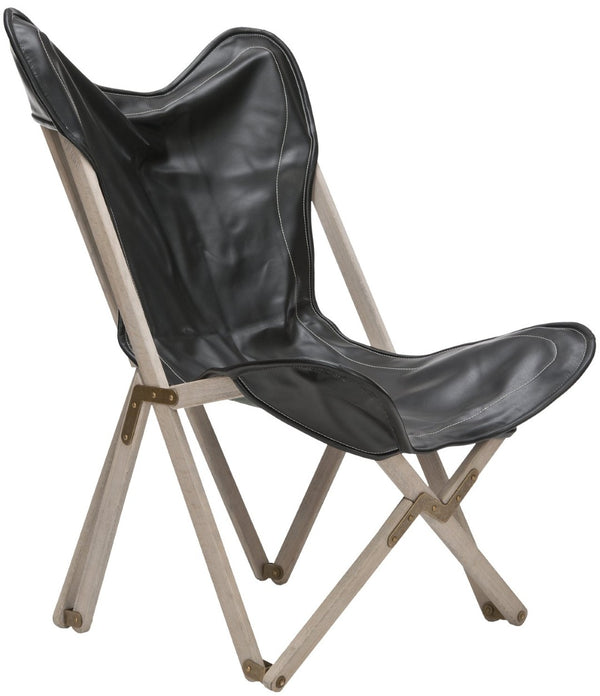 Safavieh Stuart Vintage-Inspired Side Chair - Modern Comfort With Distressed Frame & Antique Brass Hardware Black MCR4578B