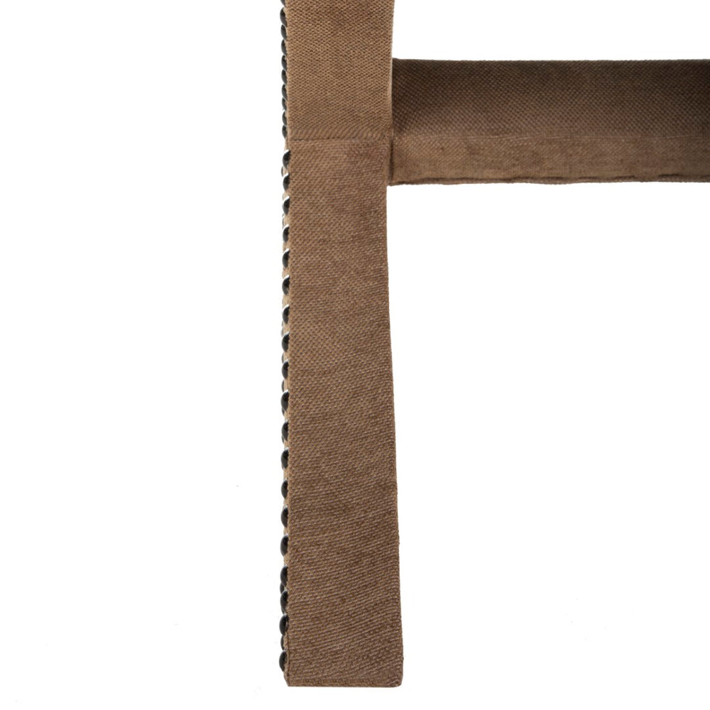 Safavieh Palmer Ottoman Silver Nail Heads Golden Bronze MCR4589C