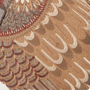 Safavieh Alicia Folkloric Owl Ottoman - Vibrant, Contemporary Accent Piece For Seating & Decor In Any Space MCR4590F