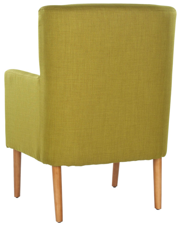 Safavieh Everett Mid-Century Modern Arm Chair In Sweet Pea Green – Stylish Accent For Any Space! MCR4607B