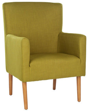 Safavieh Everett Mid-Century Modern Arm Chair In Sweet Pea Green – Stylish Accent For Any Space! MCR4607B